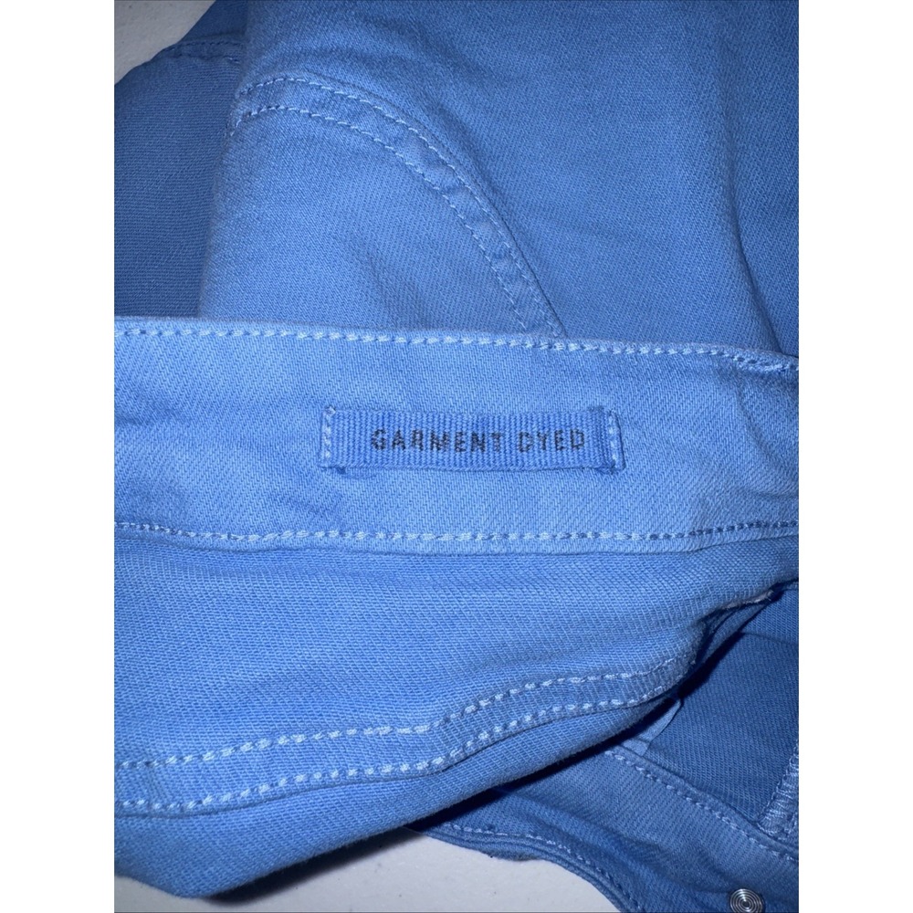 Judy Blue Shorts Women's Size Medium Sky Blue Raw Hem Mid Rise BOHO Festival - Picture 12 of 16